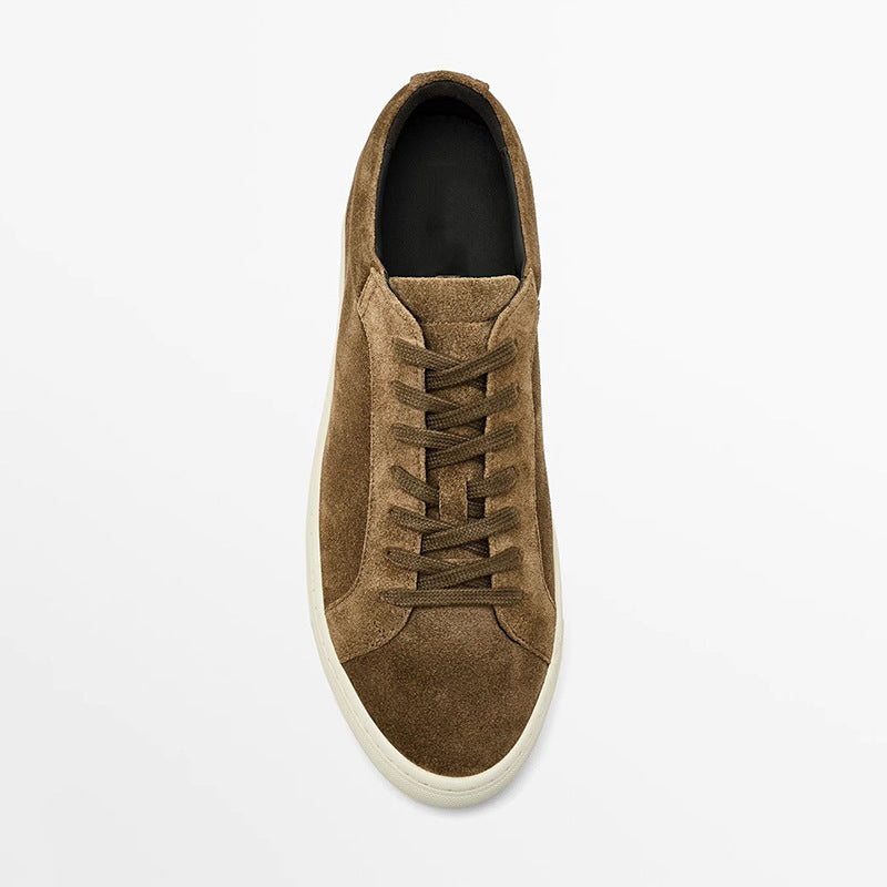Lace-Up Leather Casual Sneakers MRC STORE  90.00