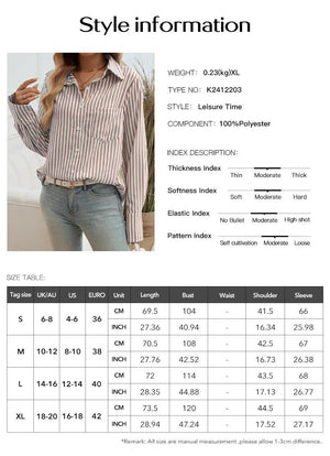 Striped Commuter Cardigan - MRC STORE