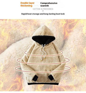 Cozy Chenille Cashmere Hoodie - MRC STORE