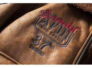 Lambswool Fleece-lined Suede Jacket - MRC STORE