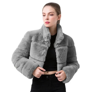 Chic Faux Fur jacket - MRC STORE