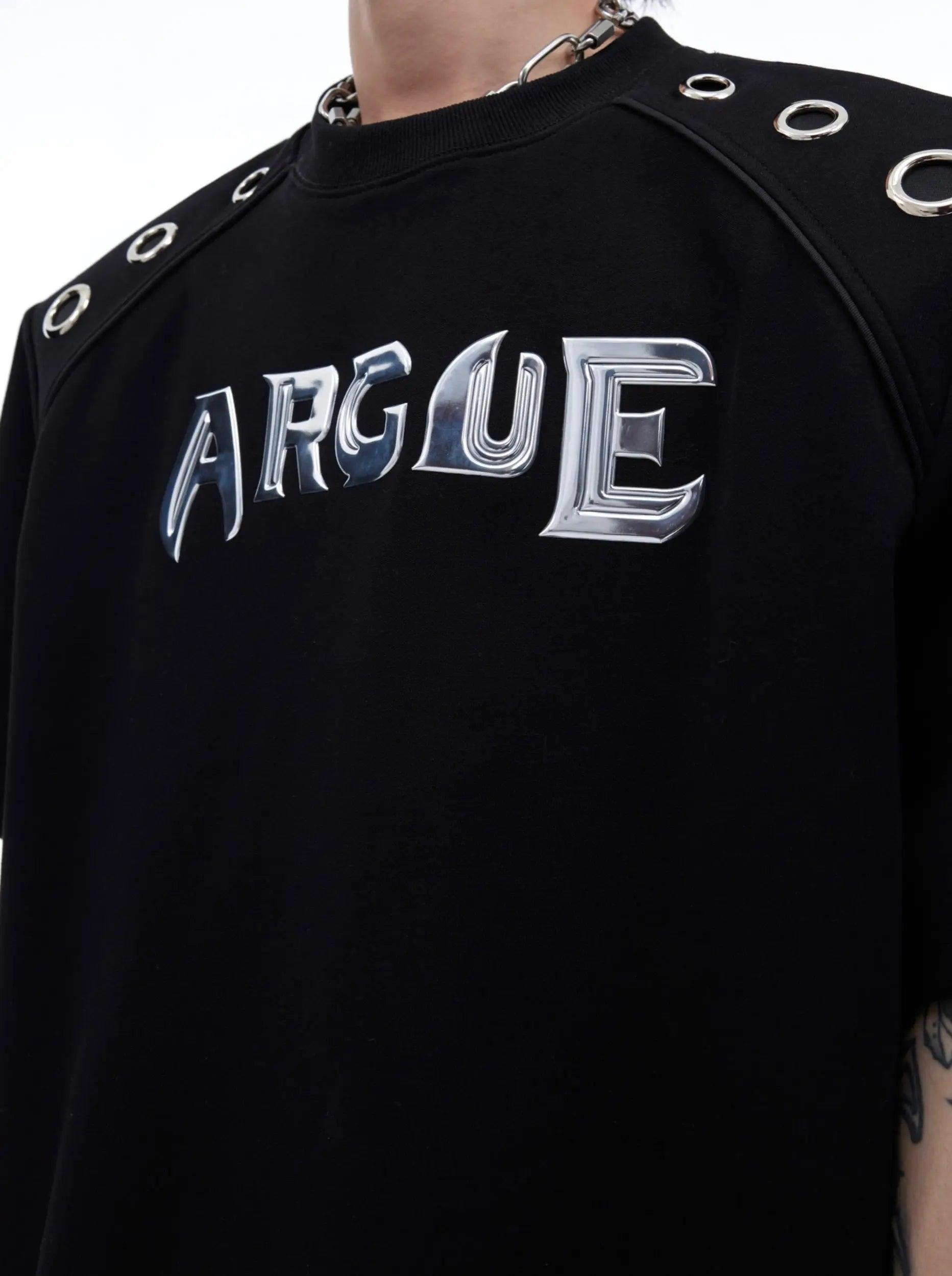 Metal Ring Design T-Shirt - MRC STORE