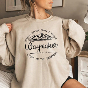 Christian Bible Verse Crewneck Sweater - MRC STORE