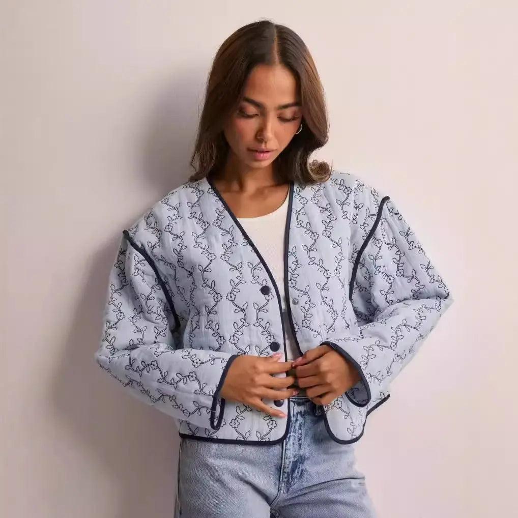 Printed Fashion Jacket - MRC STORE