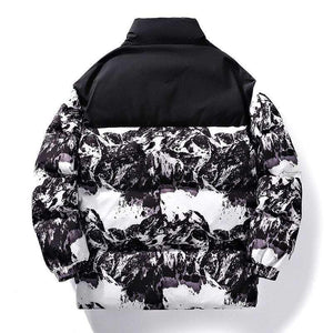 Casual Jacket Down Cotton padded Camouflage Style - MRC STORE