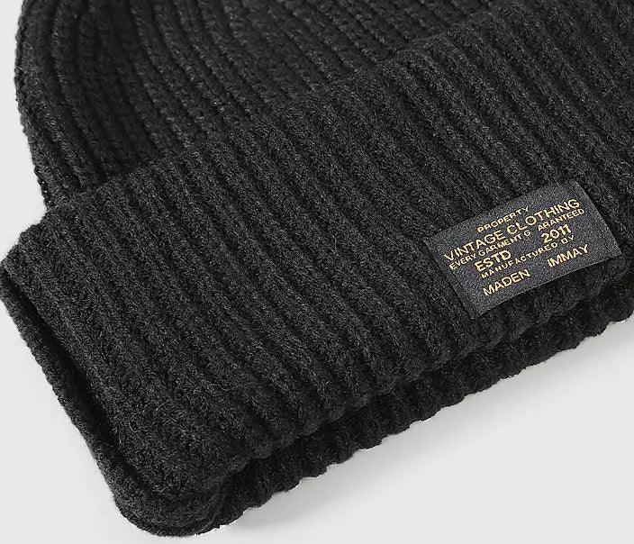 Vintage Knitted Beanie - MRC STORE
