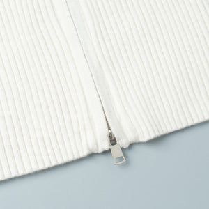 Women’s Double Zipper Thermal Cardigan My Store
