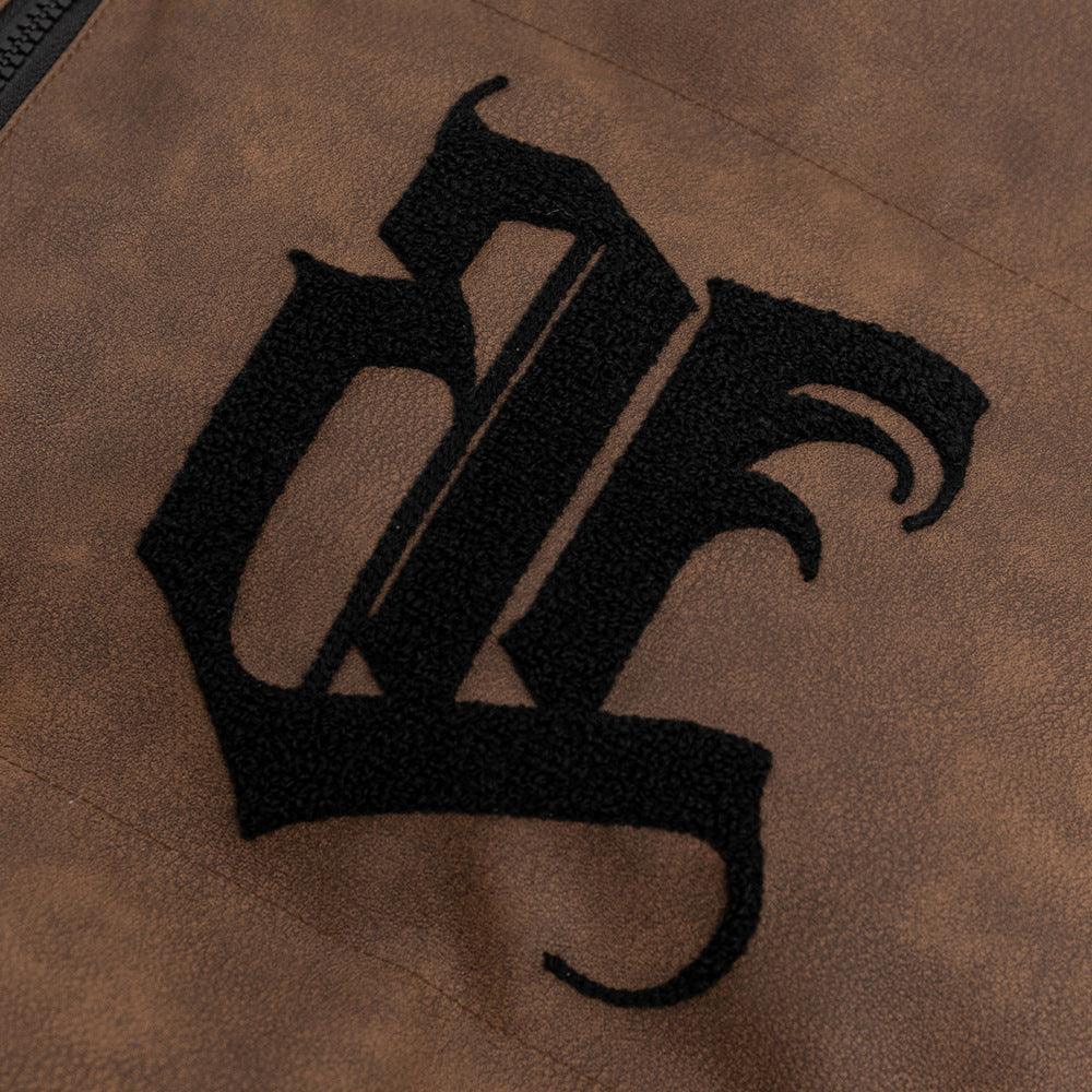 Men's Embroidered Jacket Letter Cotton-Padded - MRC STORE