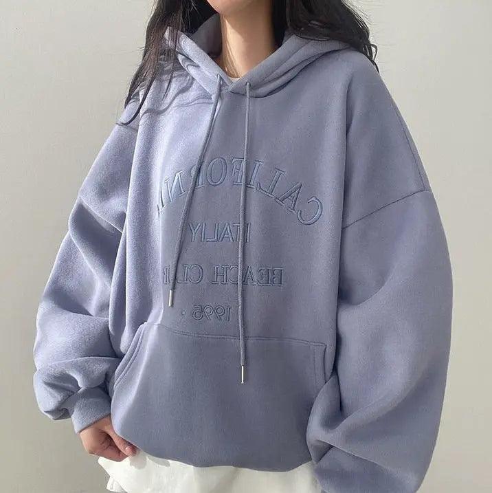 Casual Lettered Hoodie - MRC STORE