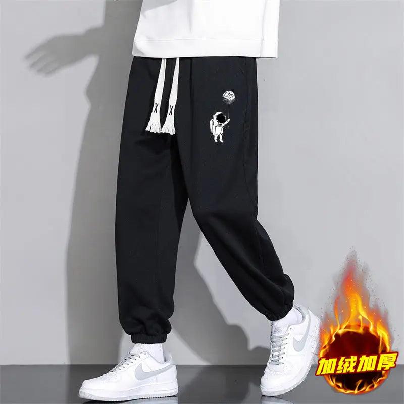 Cropped Casual Loose Long Pants - MRC STORE