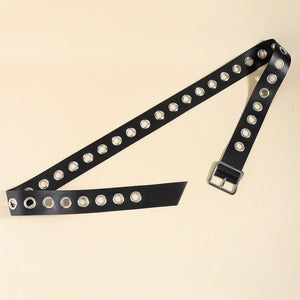 Unisex Punk Belt - Hollow PU Fashion My Store