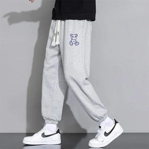 Cropped Casual Loose Long Pants - MRC STORE