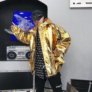 Shiny Loose Jacket - MRC STORE