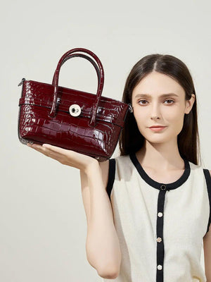 Genuine Leather Handbag - MRC STORE