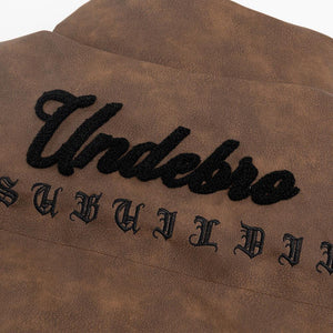 Men's Embroidered Jacket Letter Cotton-Padded - MRC STORE