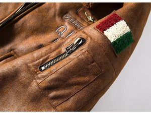 Lambswool Fleece-lined Suede Jacket - MRC STORE