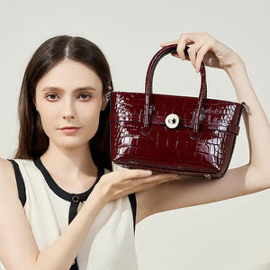 Genuine Leather Handbag - MRC STORE