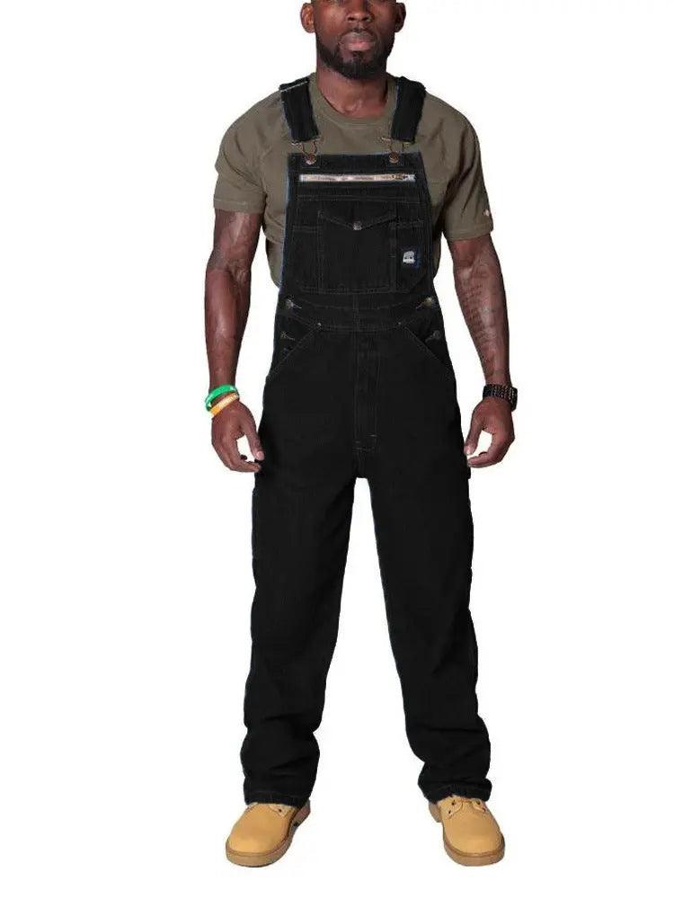 Work jeans With Shoulder Straps - MRC STORE