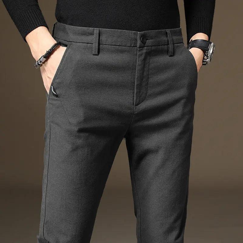 Slim Fit Elastic Pencil Pants - MRC STORE