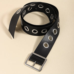 Unisex Punk Belt - Hollow PU Fashion My Store