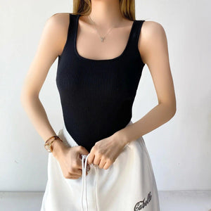 Knitted Vest Jumpsuit - MRC STORE
