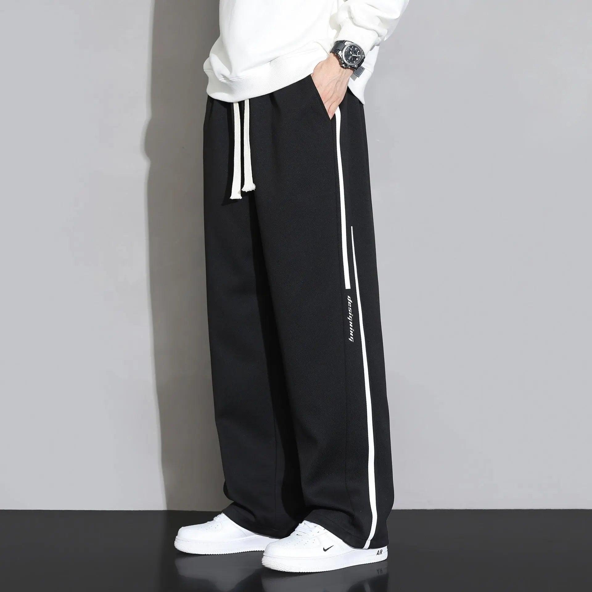 Sweatpants Straight Casual Trousers - MRC STORE