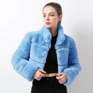 Chic Faux Fur jacket - MRC STORE