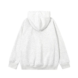 Lettered Hooded Sweatshirt - MRC STORE