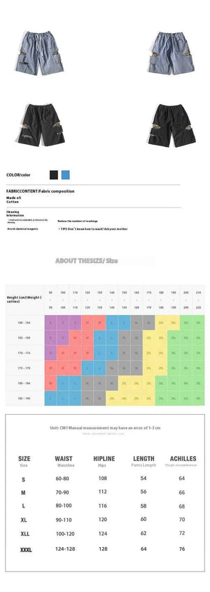 Retro Straight Shorts