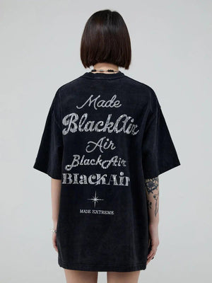 Loose Fit Cotton Short Sleeve T-shirt - MRC STORE