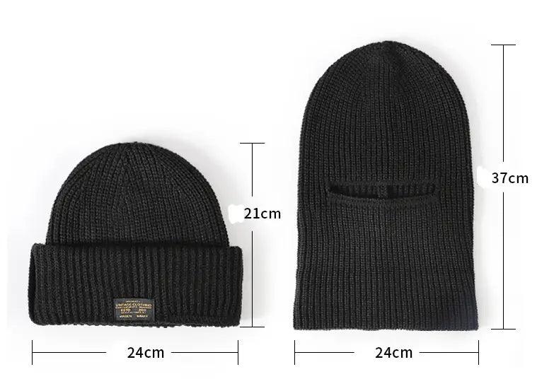 Vintage Knitted Beanie - MRC STORE