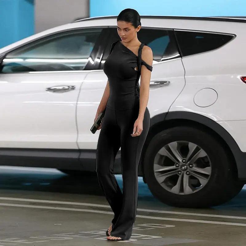 Chic Hollow Out Trousers - MRC STORE