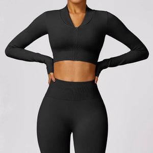 Seamless Nylon Cardigan - MRC STORE