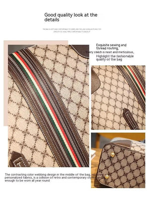 Korean Fashion Printed Tote Bag - MRC STORE