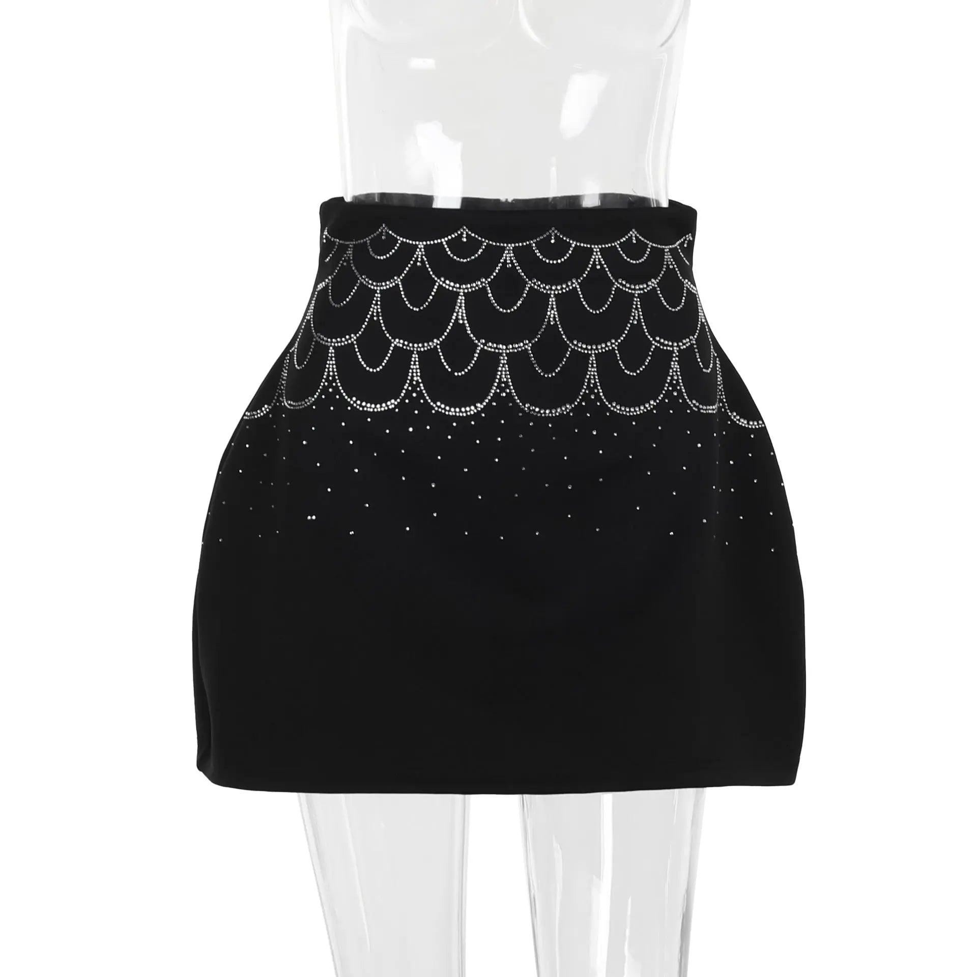 Summer Rhinestone Skirt - MRC STORE