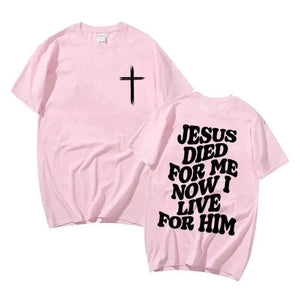 Jesus Letters T-Shirt - MRC STORE