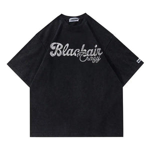 Loose Fit Cotton Short Sleeve T-shirt - MRC STORE