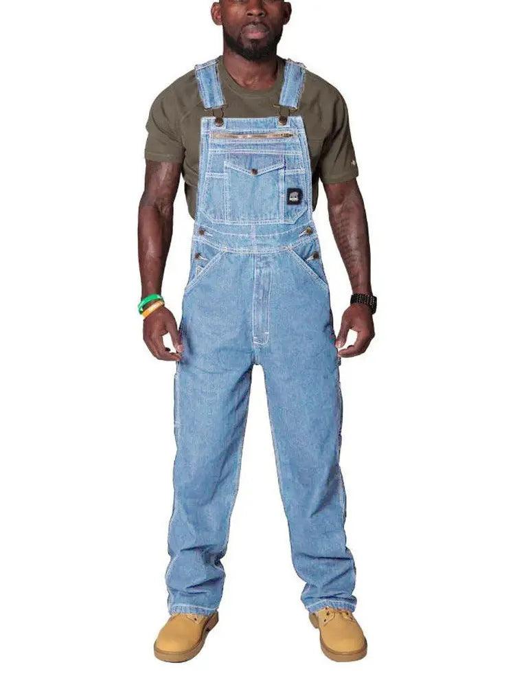 Work jeans With Shoulder Straps - MRC STORE
