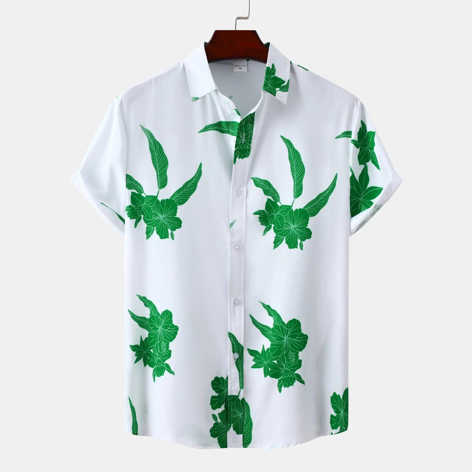Hawaiian Floral Shirt - MRC STORE