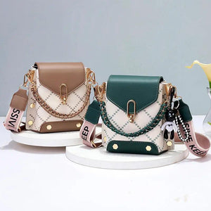 Rhombus Shoulder Bag - MRC STORE