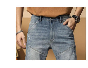 Korean Style Motorcycle Jeans - MRC STORE