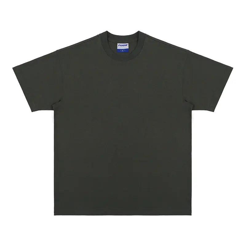 Solid Cotton T-shirt - MRC STORE