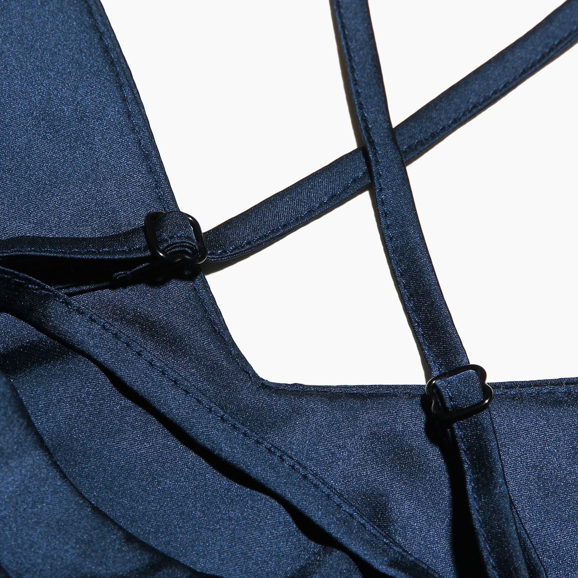 Backless Dress Women - High-Grade Satin Slit My Store