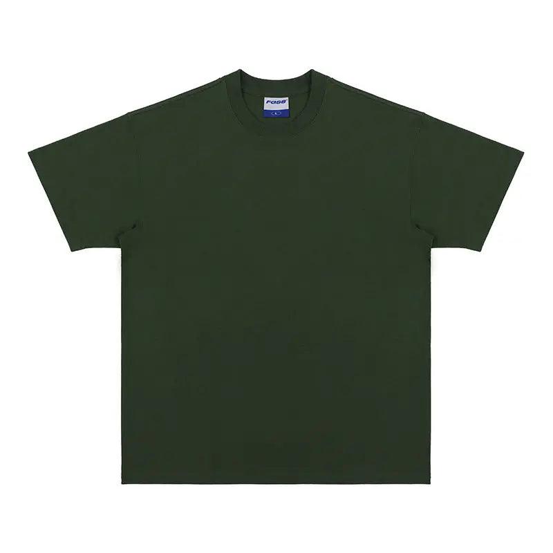 Solid Cotton T-shirt - MRC STORE