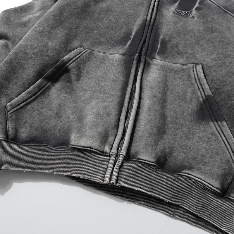 Men’s Fleece Hoodie - Retro Washed Style My Store