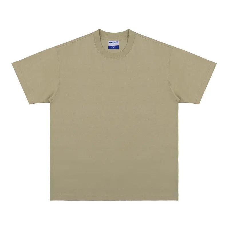 Solid Cotton T-shirt - MRC STORE
