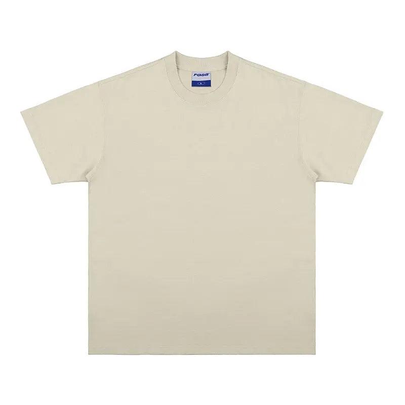 Solid Cotton T-shirt - MRC STORE
