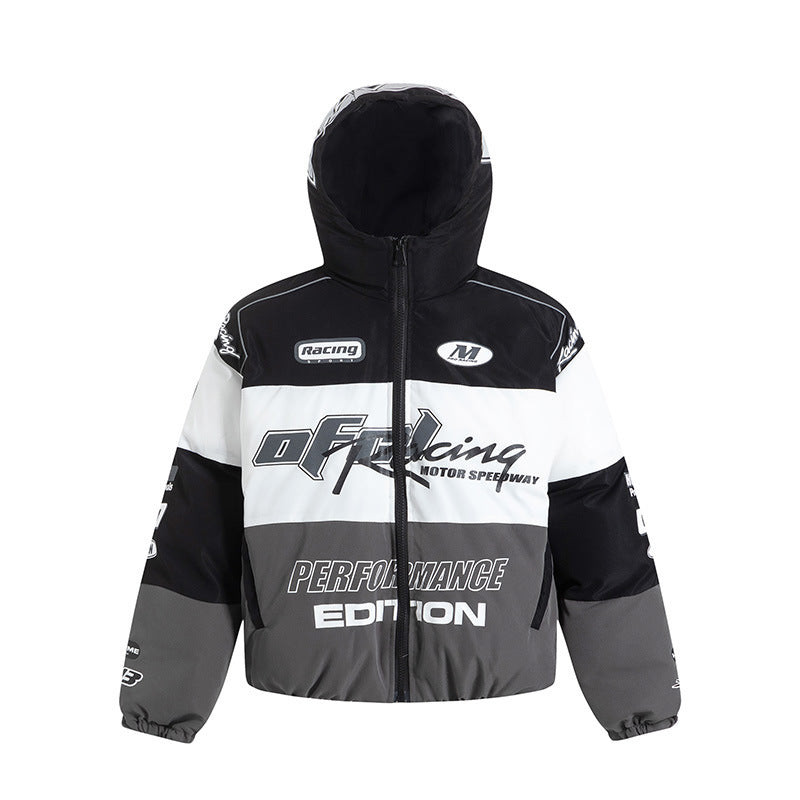Men’s Winter Jacket - Retro Hooded Black My Store  59.99