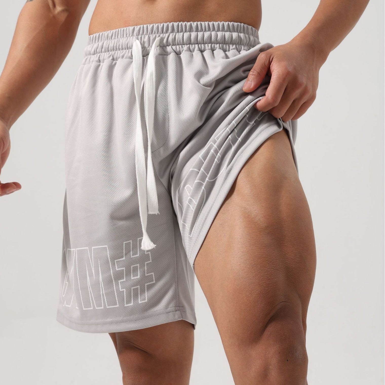 Men’s Fitness Shorts - Ice Silk Mesh My Store
