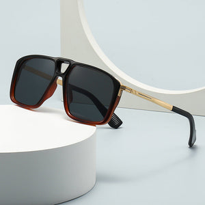 Unisex Retro Sunglasses - Double Square Style My Store